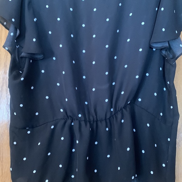 Brand new polka dot blouse! Great for spring wardrobe addition. - Picture 3 of 3